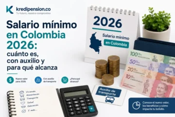 Salario mínimo en Colombia 2026 con auxilio de transporte: calendario 2026, billetes colombianos, calculadora y presupuesto familiar para analizar cuánto dinero recibe un trabajador y para qué alcanza.