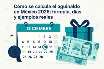 Imagen hero del artículo: Cómo se calcula el aguinaldo en México 2026: fórmula, días y ejemplos reales
